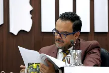 Captura de pantalla de la sesión virtual