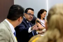 Captura de pantalla de la sesión virtual
