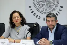 Captura de pantalla de la sesión virtual