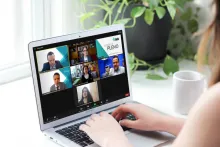 Captura de pantalla de la sesión virtual