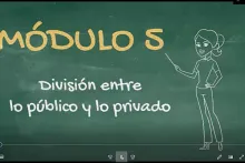Captura de pantalla de la sesión virtual
