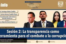 Captura de pantalla de la sesión virtual