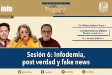 Captura de pantalla de la sesión virtual
