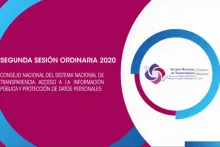 Captura de pantalla de la sesión virtual