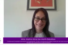 Captura de pantalla de la sesión virtual